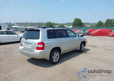 2007 Toyota Highlander Hybrid Limited V6 z USA, uszkodzony, nr VIN JTEEW21A570036294